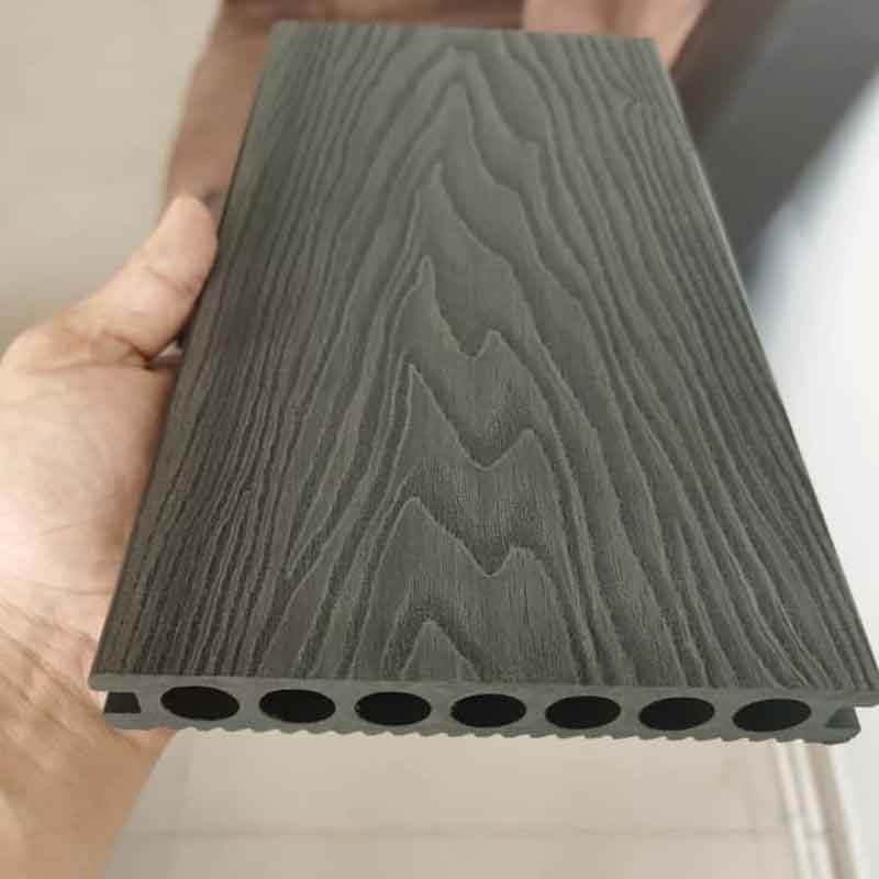 3D embosovaná dřevěná kompozitní podlahová krytina WPC